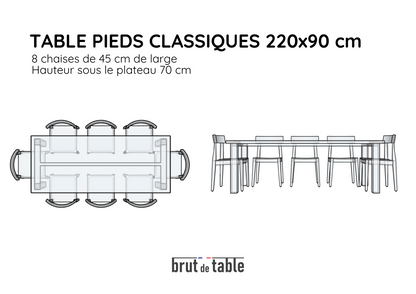 <img src="plan-technique-table-chene-massif-pieds-classiques.jpg" alt="Plan technique table en chêne massif pieds classiques">