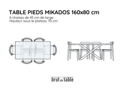 <img src="plan-technique-table-chene-massif-pieds-mikados.jpg" alt="Plan technique table en chêne massif pieds mikados">